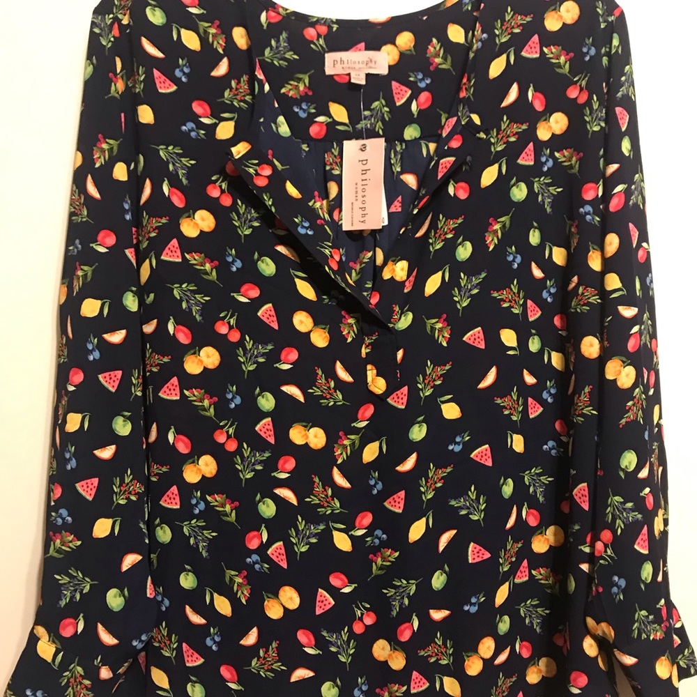 Fruit print shirt